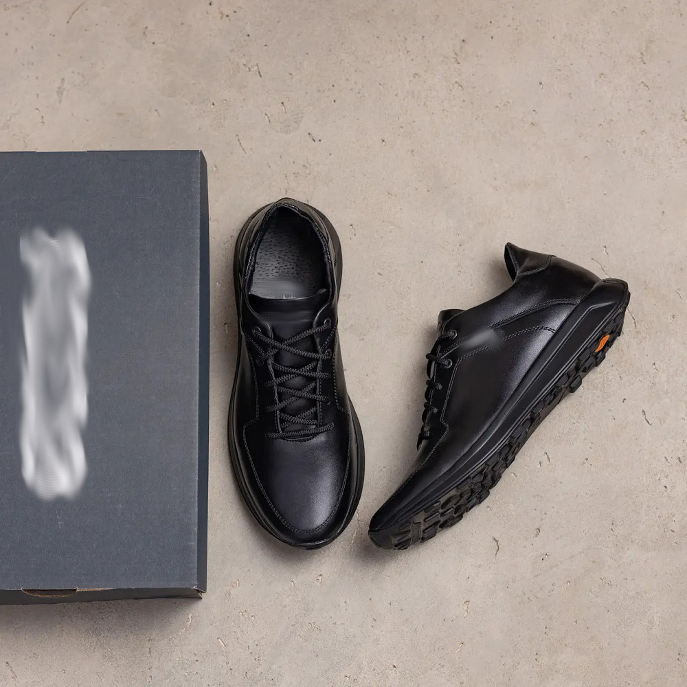 Мужские кожаные кроссовки  Е-series Київ - зображення 7