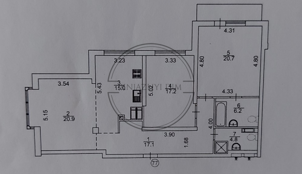 Продаж 4-х кім. видової квартири в ЖК Киев - изображение 1