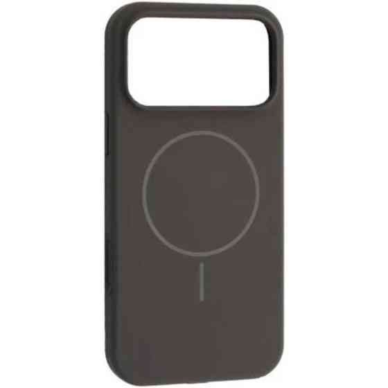 DM Чохол Silicone Case Thin Circle with MagSafe для iPhone 17 Pro Max Charcoal Grey Black Харьков