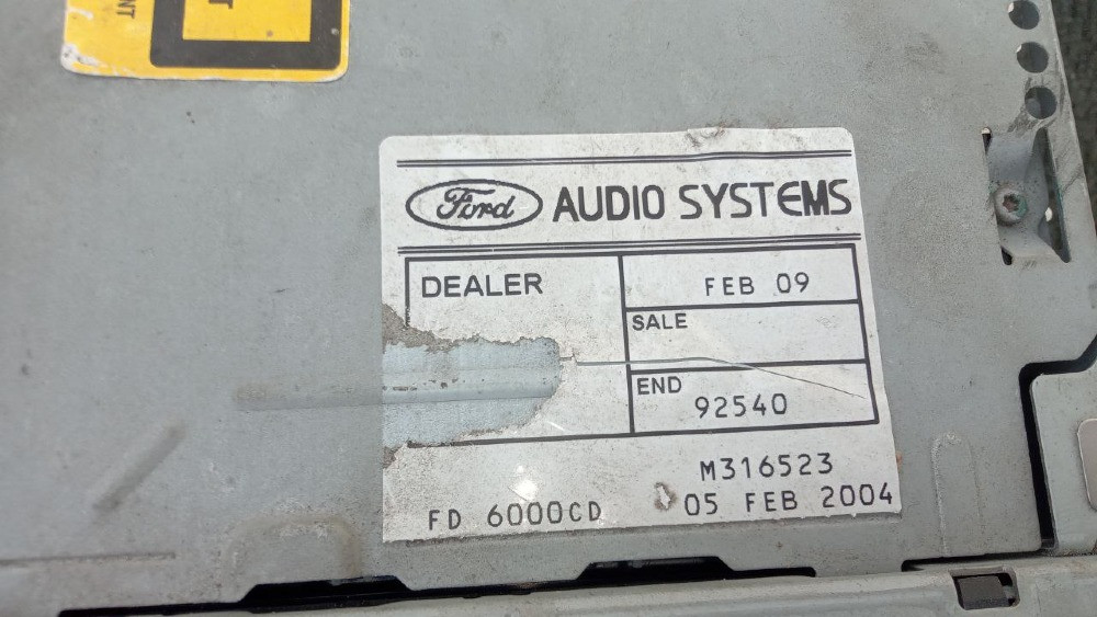Магнітола FD6000CD Ford Любомль - изображение 3