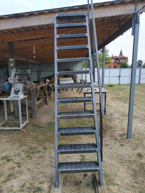 Лестница стальная малогабаритная внешняя "Мини" Киев - изображение 4