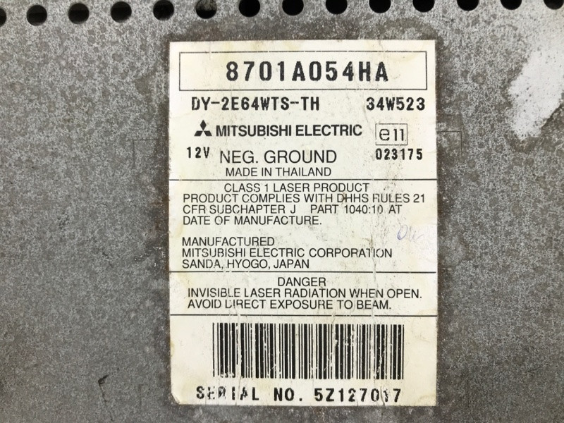 Магнитофон Mitsubishi L200 KB 2.5 ДИЗЕЛЬ 4D56U 2006 (б/у) Киев - изображение 4