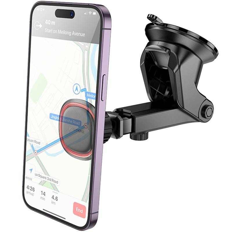 Автодержатель Borofone BH125 Roman magnetic (center console) Херсон - зображення 5