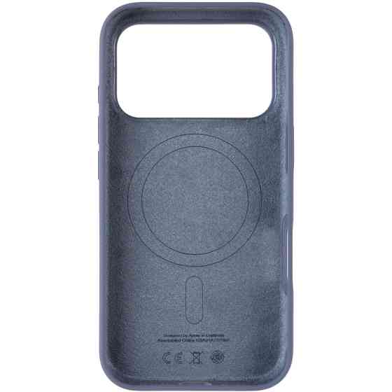 Чехол Silicone case (AAA) with Magsafe and Animation для Apple iPhone 17 Pro (6.3") Херсон
