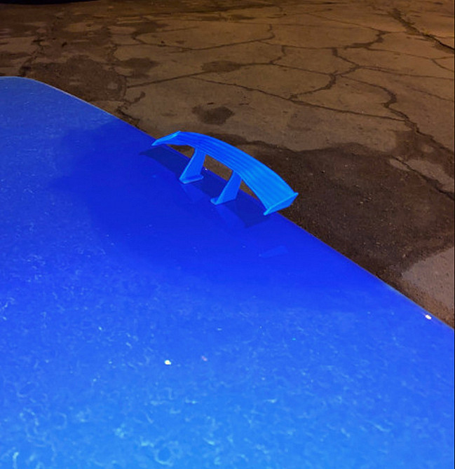 Мини Спойлер на авто Синий ,Красный ,Чёрный Борисполь - изображение 7