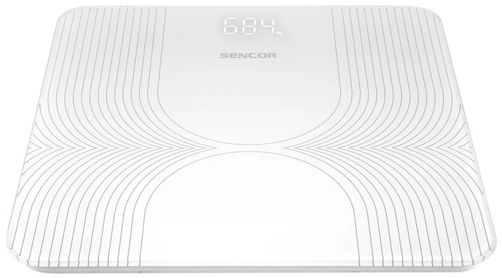 Весы напольные Sencor SBS2475WH 180 кг белые Київ - зображення 2
