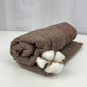 Рушник для обличчя махровий Febo Vip Cotton Botan Туреччина 6397 коричневий 50х90 см Киев