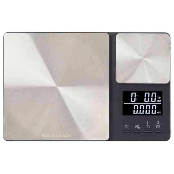 Весы кухонные KitchenAid Measuring KQ909G 5 кг серебристые Київ