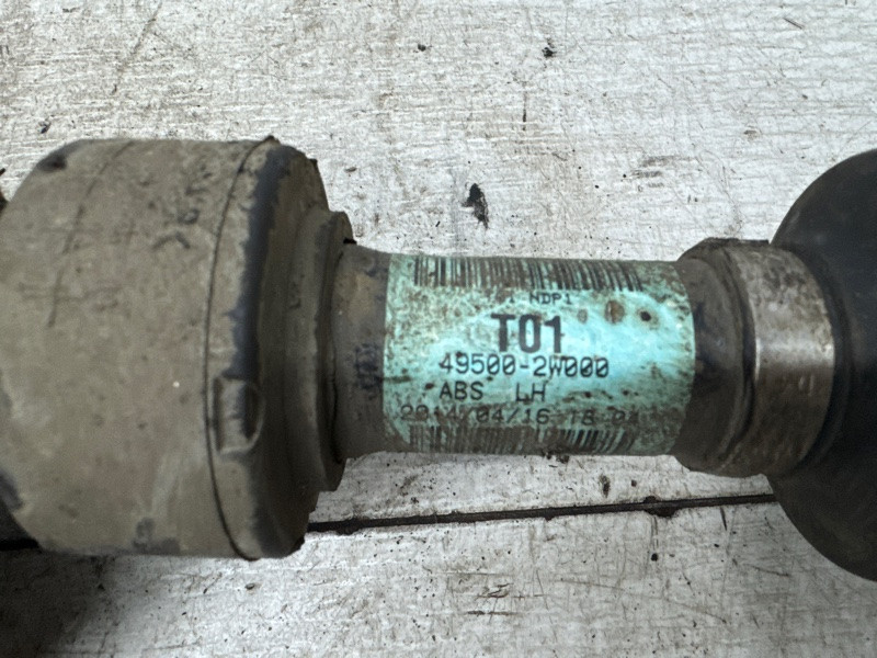 Привод передний левый АКПП Hyundai Santa fe DM 2.2 DIESEL D4HB 2012 (б/у) Київ - зображення 7