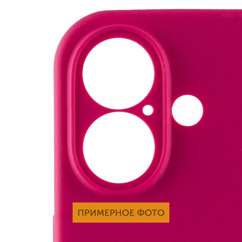 Чехол Silicone Case Full Camera Protective (AA) для Apple iPhone 16 (6.1") Херсон - зображення 4