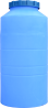 Емкость 250 л вертикальная ВО ПБ голубая Киев