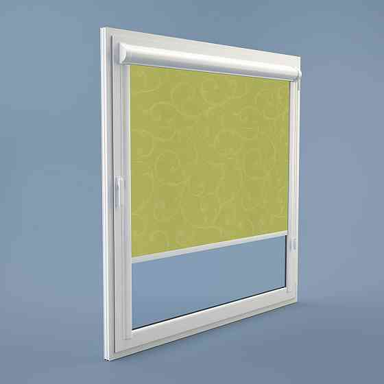 Рулонна штора Rolets Акант 2-2058-800 80x170 см закритого типу Оливкова Київ