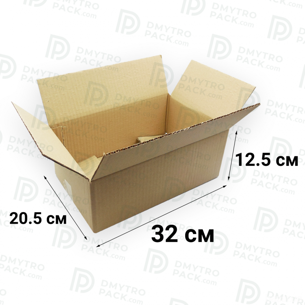 Коробка 320×205×125 мм бурая из гофрокартона Херсон - изображение 7