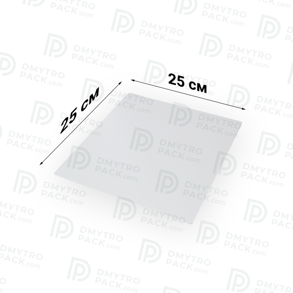 Подложка для торта 250х250 мм квадратная белая из ламинированного картона Херсон - зображення 7