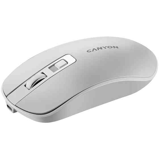 Мышь компьютерная безпроводная Canyon Wireless White CNS-CMSW18PW белая Киев