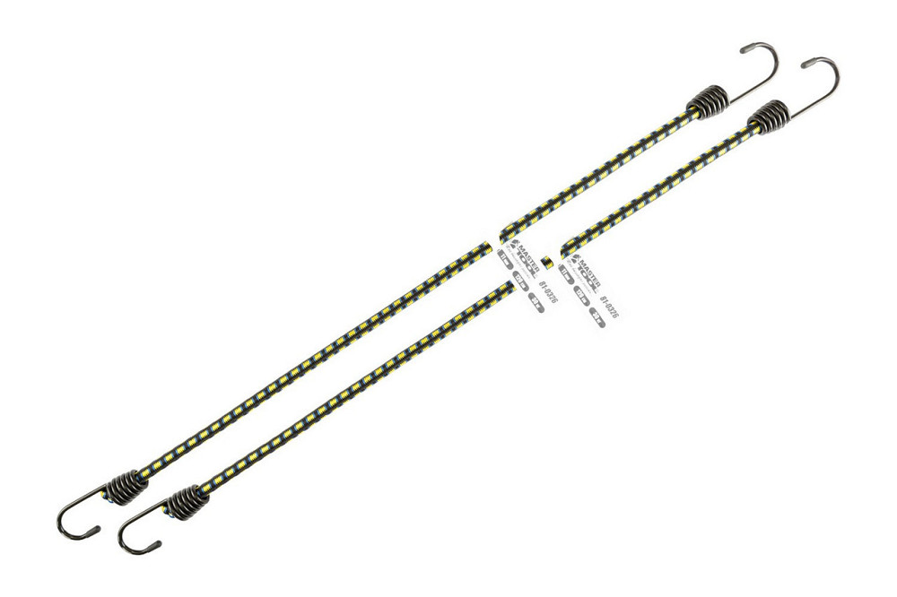 Стяжка груза MASTERTOOL резиновая Ø 11 мм 120 см набор 2 шт 81-0326 Харьков - изображение 2