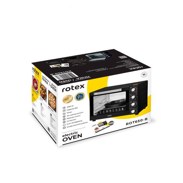 Электродуховка Rotex ROT650-B Київ - зображення 11