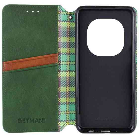 Кожаный чехол-книжка GETMAN Cubic (PU) для Xiaomi Redmi Note 15 Pro 4G Херсон