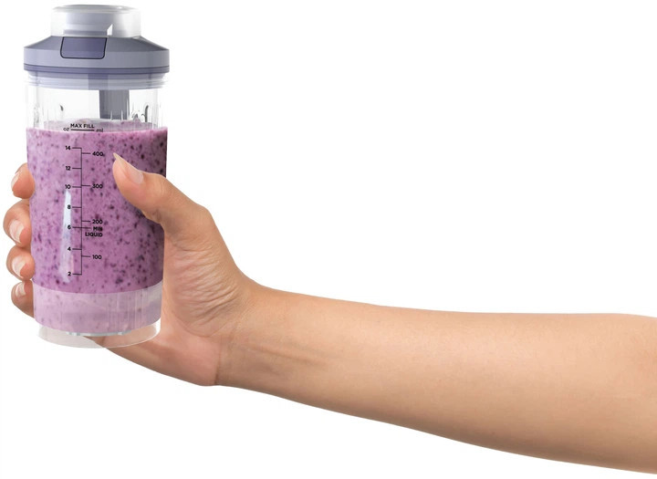 Фитнес-блендер аккумуляторный Ninja BC251EULD 150 Вт фиолетовый Киев - изображение 10