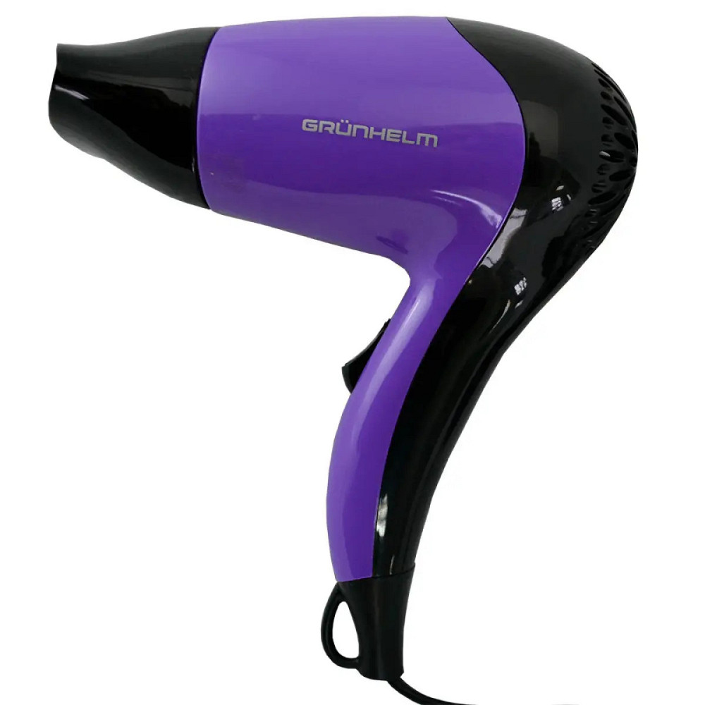 Фен Grunhelm GHD-520 1200 Вт черный Київ - зображення 1