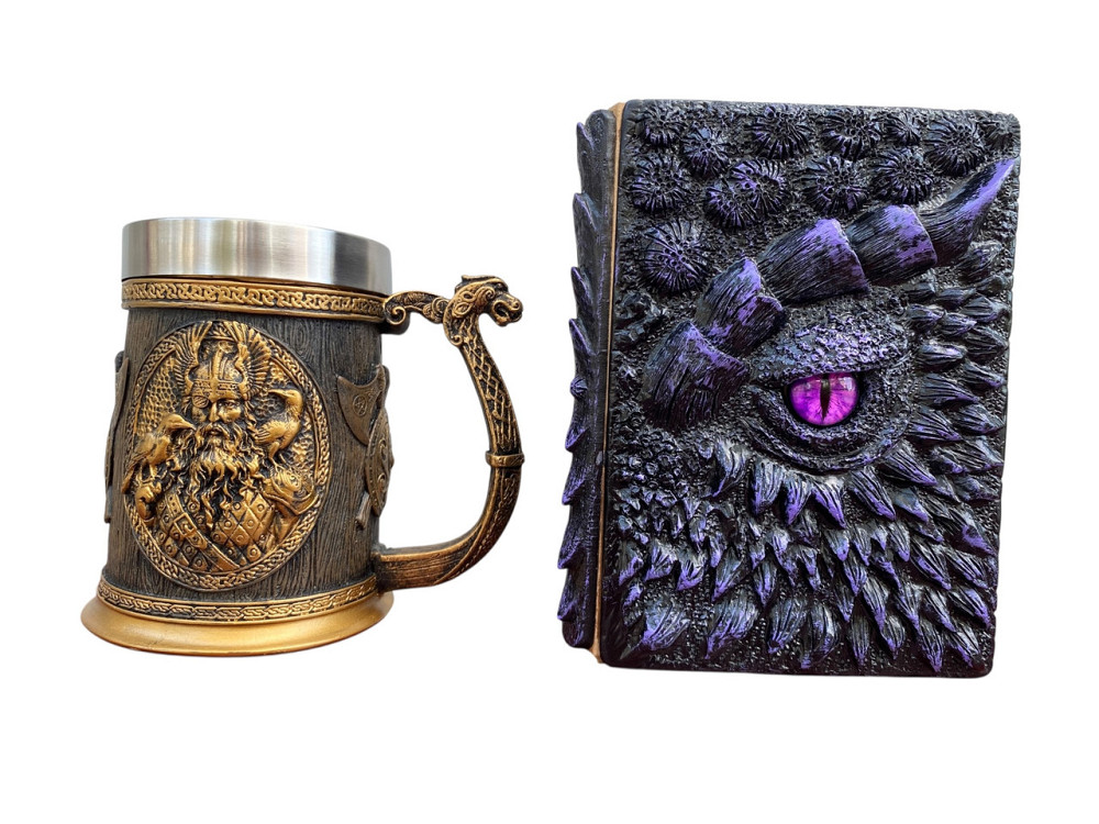 Подарочный набор Кухоль 3 Скандинавские Боги и Блокнот 3 «Око Иллюзий» Киев - изображение 3