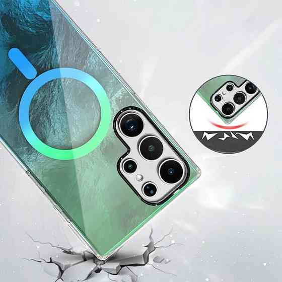 Чехол TPU Shiny Mountain (MagFit) для Samsung Galaxy S26 Ultra Херсон