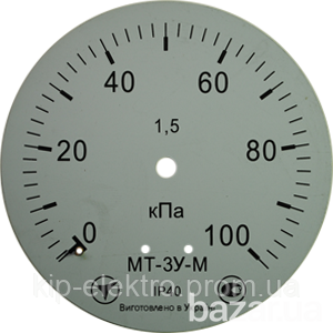 Манометр показывающий МТ-3У-М (МТ-3У, МТ 3У, МТ3У, МТ3-У) - радиальный штуцер (РШ) Киев - изображение 3