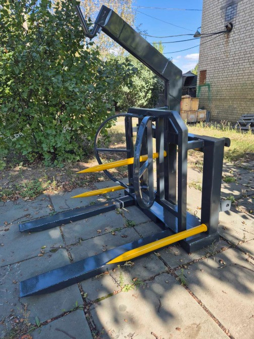 3 в 1: Гак для біг-бегів, вила для тюків, вила для підняття євро-піддонів Запорожье - изображение 6