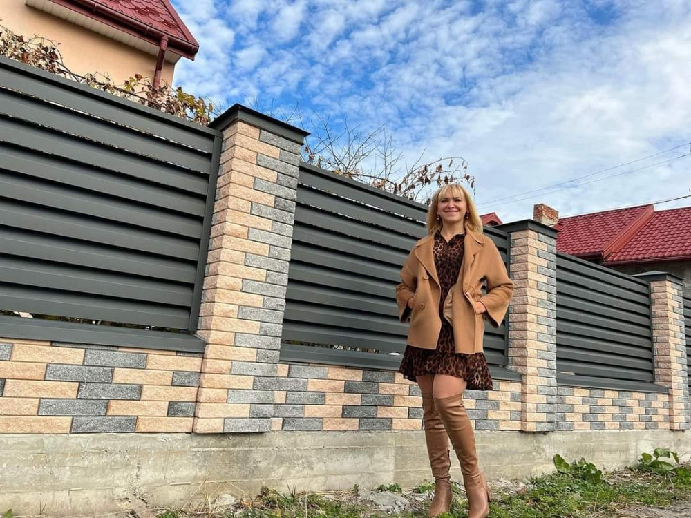 Стильний металевий паркан - огорожа Жалюзі від виробника Херсон - изображение 7