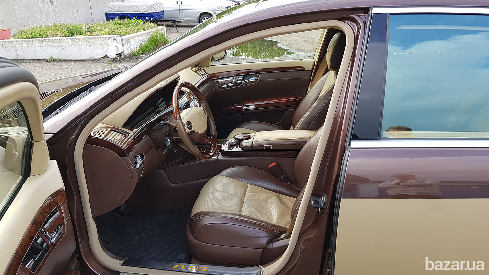 Продажа MERCEDES-BENZ S 550 V8 4MATIC LANG (W221), 2007 г., 337000 км., коричневый, A.R.T. TUNING (К Киев - изображение 10