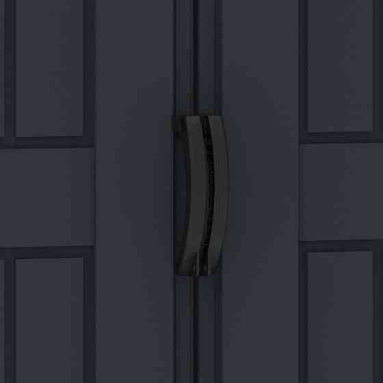 Сарай пластиковый YardMate 171x171x210 см темно-серый Киев