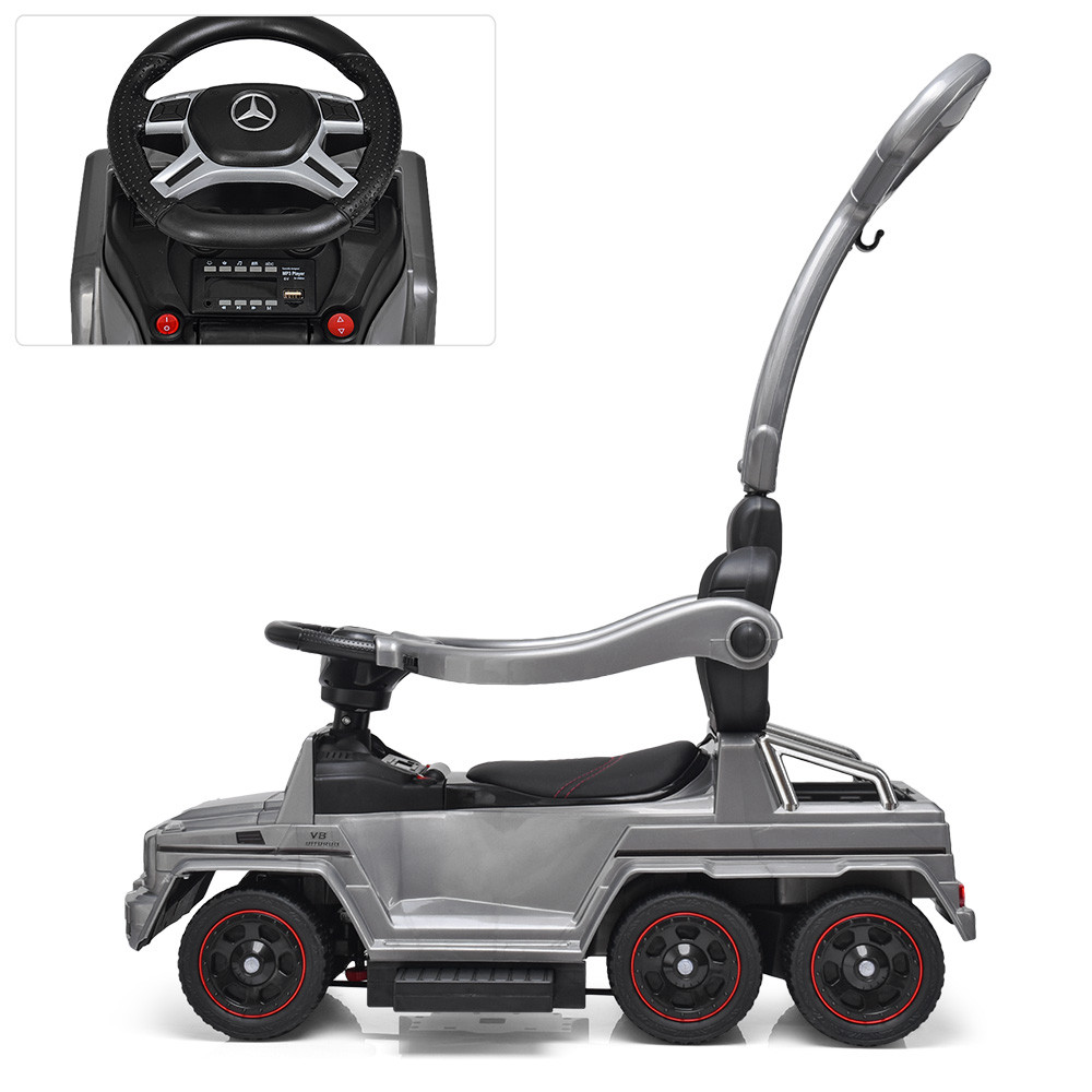 Электромобиль Bambi M 3853EL-11 Серый Кривий Ріг - зображення 2