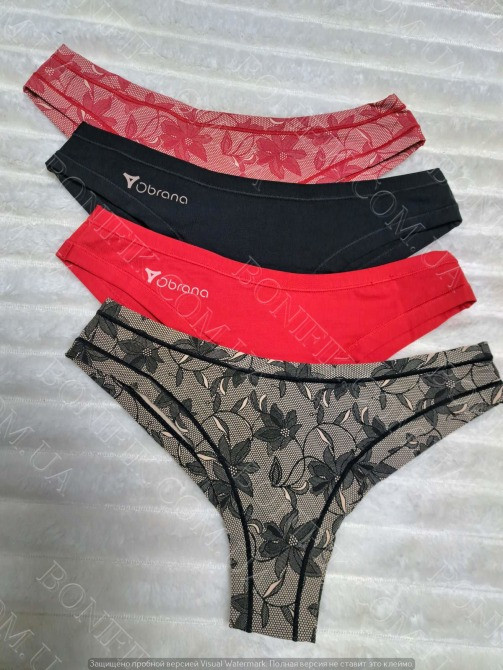 Женские трусы-бразилианы с рисунком "Obrana" (арт. 200-20/3) Кривой Рог - изображение 7