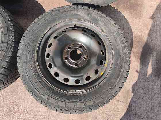 Диск колесный металлический с шиной Michelin Agilis 205/65 R16C Nissan Primastar 2001-2013 Ковель