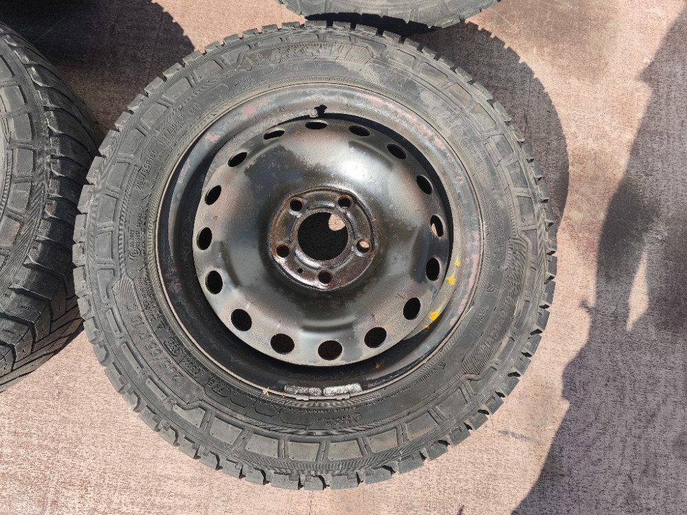 Диск колесный металлический с шиной Michelin Agilis 205/65 R16C Nissan Primastar 2001-2013 Ковель - зображення 2