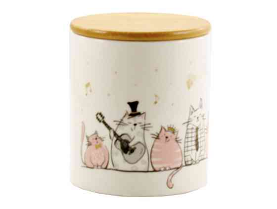 Банку для зберігання Interos Співаючі котики ZFC-038-SC-89154 850 мл Київ
