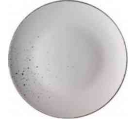 Тарілка десертна Ardesto Lucca Winter White AR-2919-WMC 19 см Київ