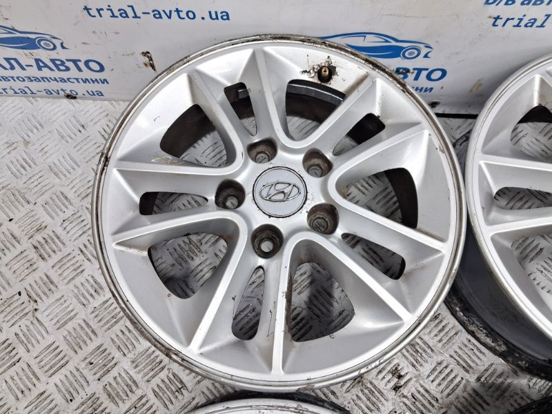 Диски титан комплект R15 Hyundai I30 GD 1.6 DIESEL D4FB 2011 (б/у) Київ - зображення 2