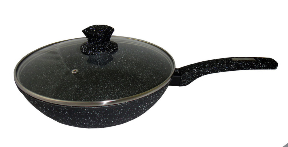 Сковорода універсальна з кришкою Bollire Venezia BR-1009 24х6,5 см Київ - зображення 1