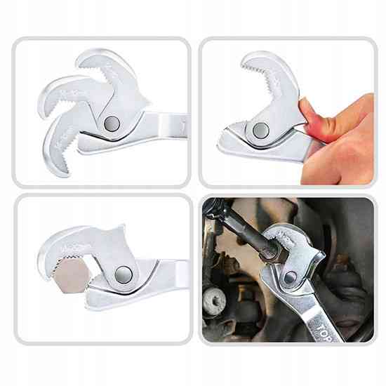 Ключ двусторонний универсальный самозажимной 8-32мм TOPTUL AEAX3A32 Харків