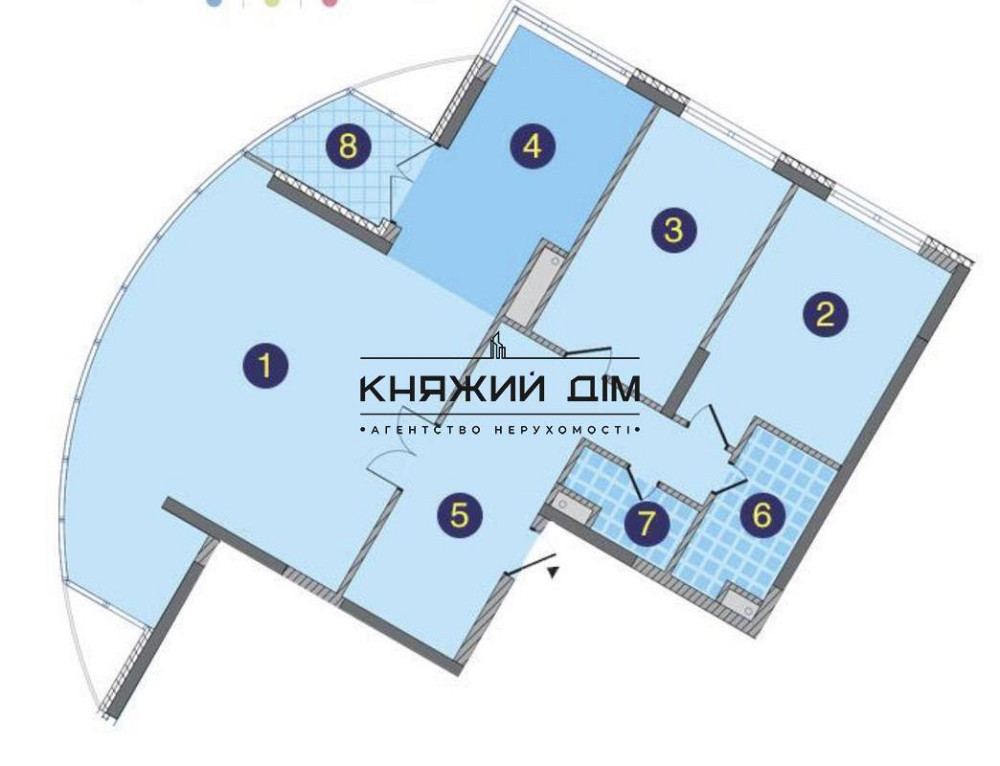 Без комісії ! Оренда приміщення в ЖК Зарічний м. Славутич 3 хв пішки. Код об'єкта 1419291 Київ - зображення 11