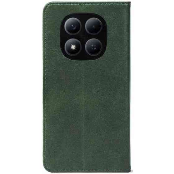 Чохол-книжка Crazy Horse Clasic для Xiaomi Redmi Note 15 Pro+ 5G/Poco M8 Pro 5G Dark Green (Strong) Харків