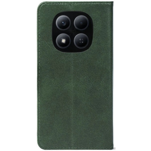 Чохол-книжка Crazy Horse Clasic для Xiaomi Redmi Note 15 Pro+ 5G/Poco M8 Pro 5G Dark Green (Strong) Харків - зображення 2