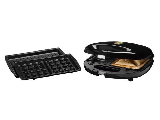 Вафельница-сэндвичница-гриль 3в1 Silver Сrest SSMW-750-B2 Київ - зображення 2