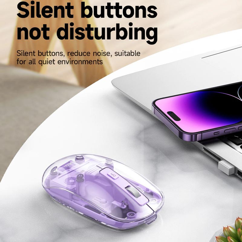 Мышь беспроводная Hoco GM29 Mysterios Bluetooth + 2.4G Херсон - зображення 4