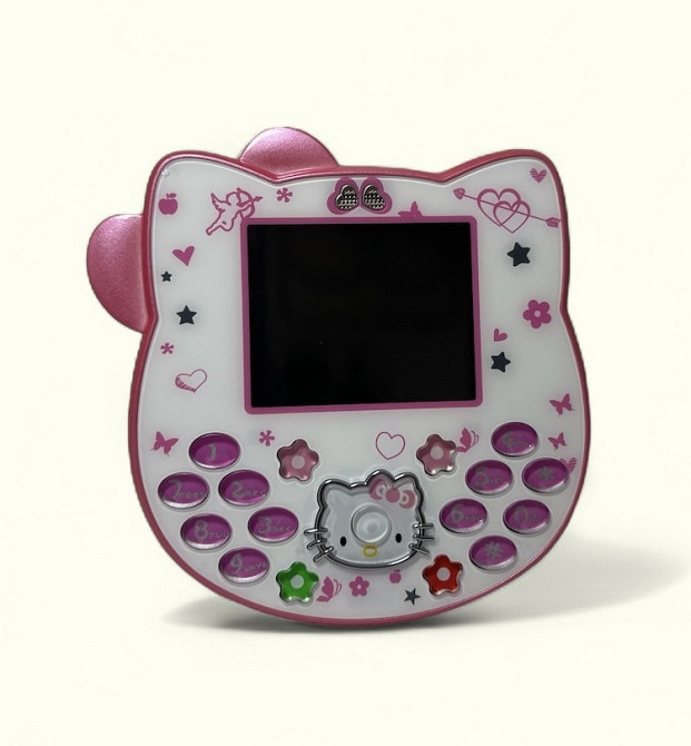 Маленький мобильный телефон AIEK Hello Kitty 2 сим-карты (Pink) Киев - изображение 3