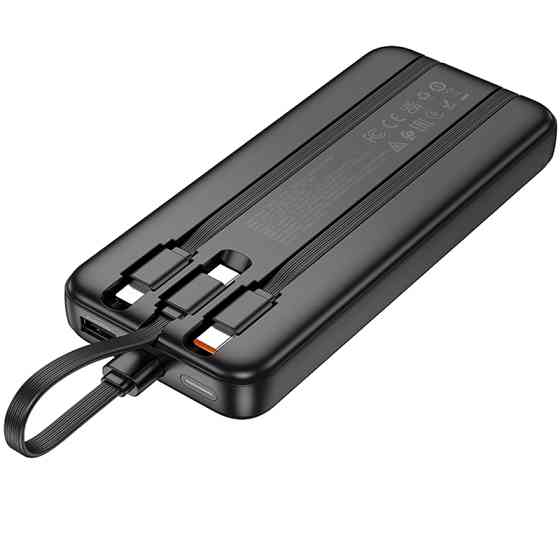 Портативное ЗУ Power Bank Hoco J132 Sabio 22.5W+PD20W with 3 cables 10000 mAh Херсон