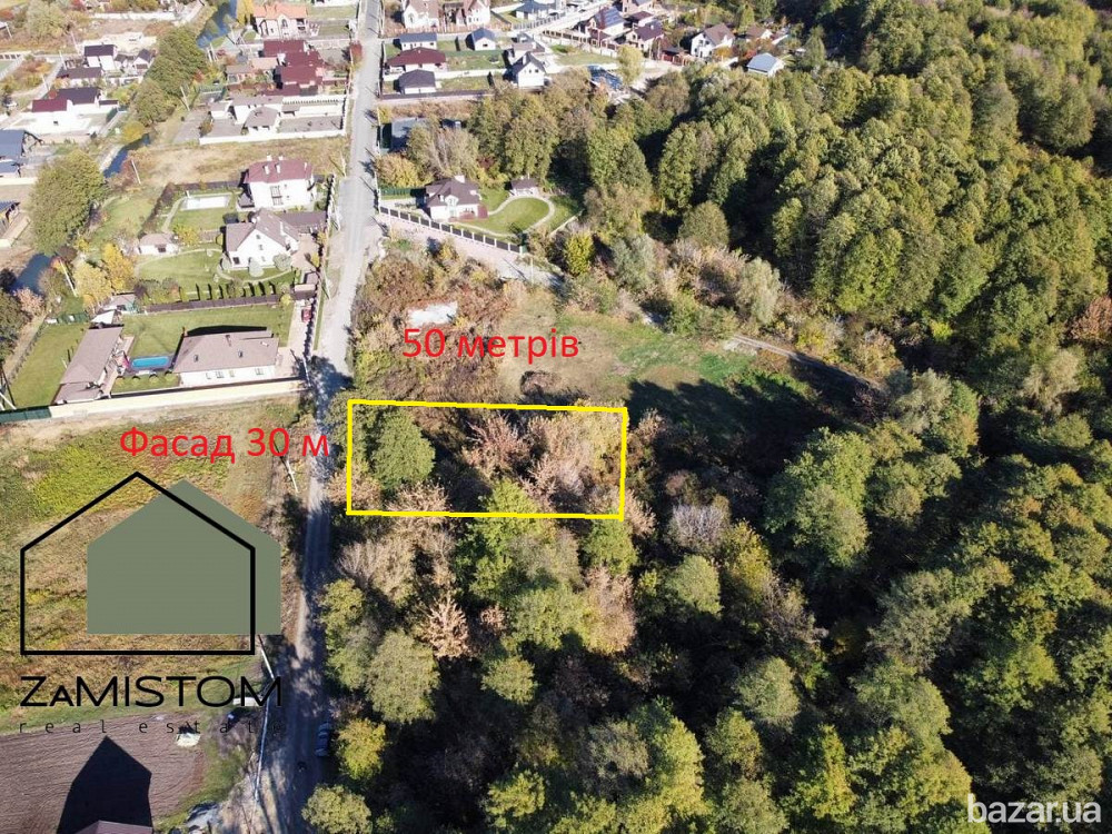 Продаж ексклюзивної ділянки під житлове будівництво 15 соток в с. Гнідин Київська область . 14 км ві Бориспіль - зображення 1