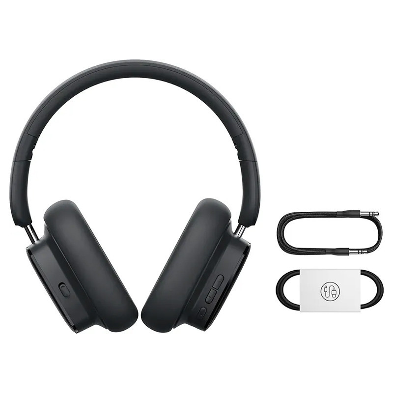 Накладные беспроводные наушники Baseus Bowie H1i Noise-Cancellation (A00050402) Херсон - зображення 5