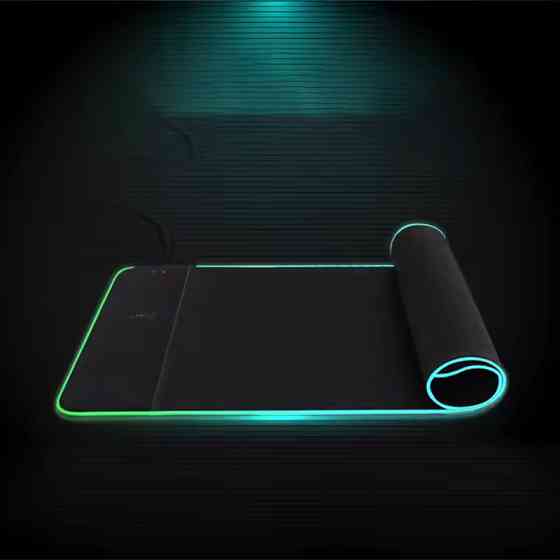 Игровая поверхность (коврик) STAND JD-S60 с БЗУ 15W LED+RGB (800*300*6mm) Херсон